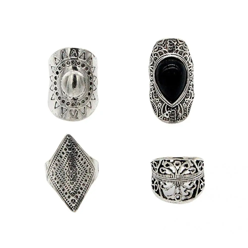 4Pcs/Set Fidget Ring Handsome Jewelry Sun Pattern Retro Unique Unisex Ring for Outdoor Ring Unisex Ring
4Pcs/Set Fidget Ring Handsome Jewelry Sun Pattern Retro Unique Unisex Ring for Outdoor Ring Unisex Ring