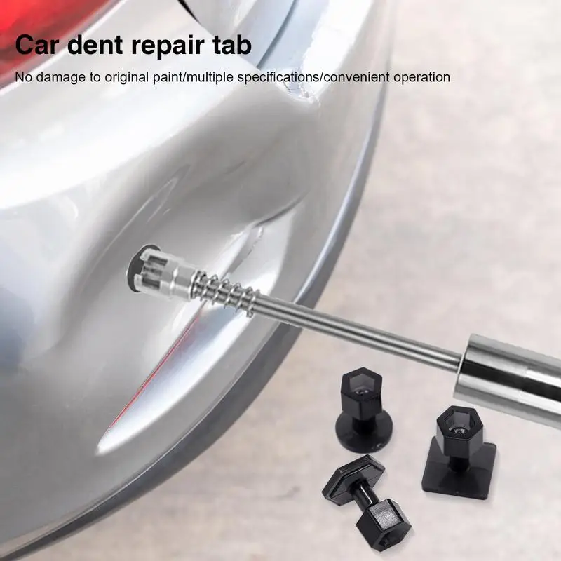 10pcs/set Car Dent Repair Gasket Powerful Auto Dent Remover Free Sheet Metal Lifter Tools Pit Removal Puller Car Repair accessor 
10pcs/set Car Dent Repair Gasket Powerful Auto Dent Remover Free Sheet Metal Lifter Tools Pit Removal Puller Car Repair accessor