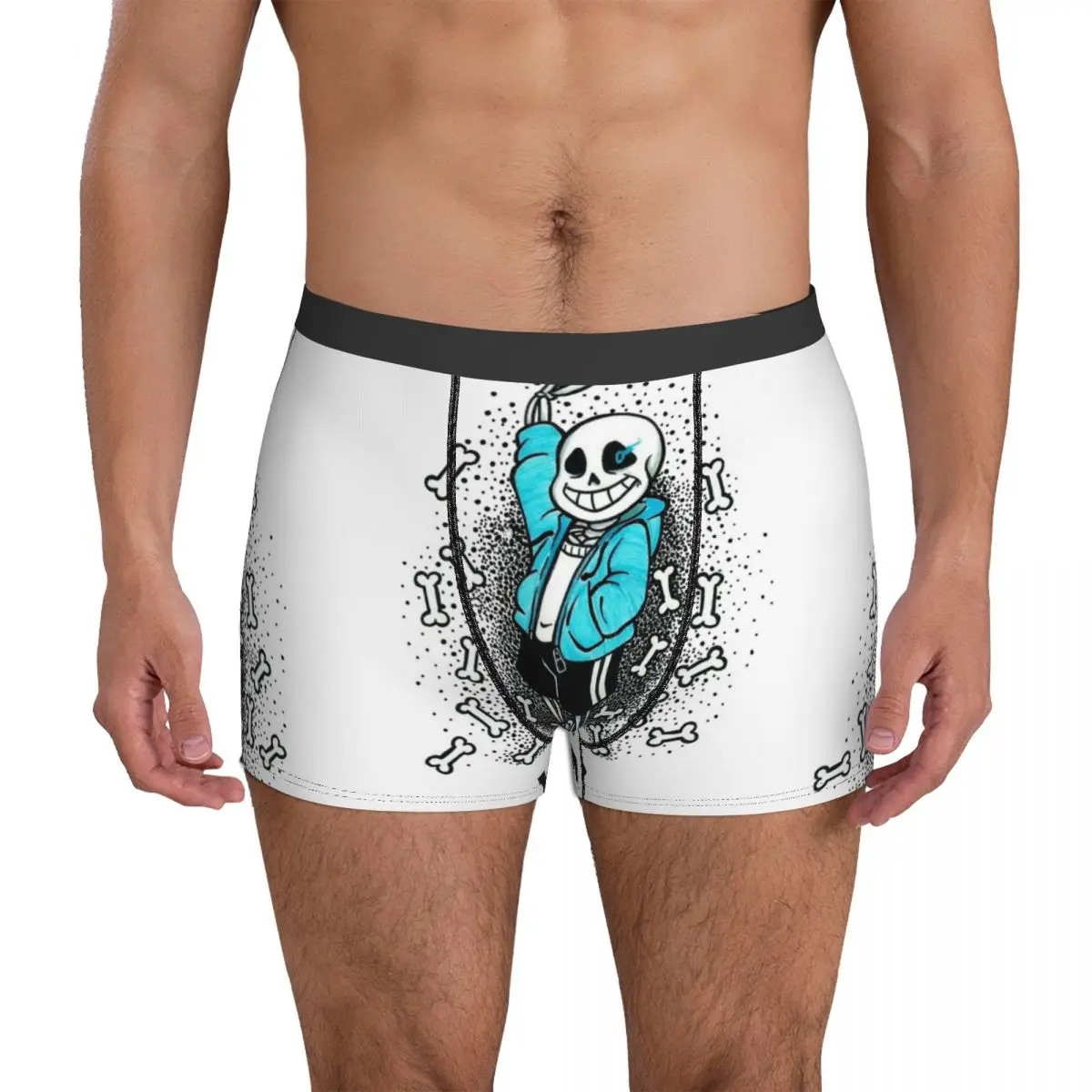 Sans Undertale Underwear skeleton Men Shorts Briefs Funny Trunk Hot Customs Plus Size Panties 
Sans Undertale Underwear skeleton Men Shorts Briefs Funny Trunk Hot Customs Plus Size Panties