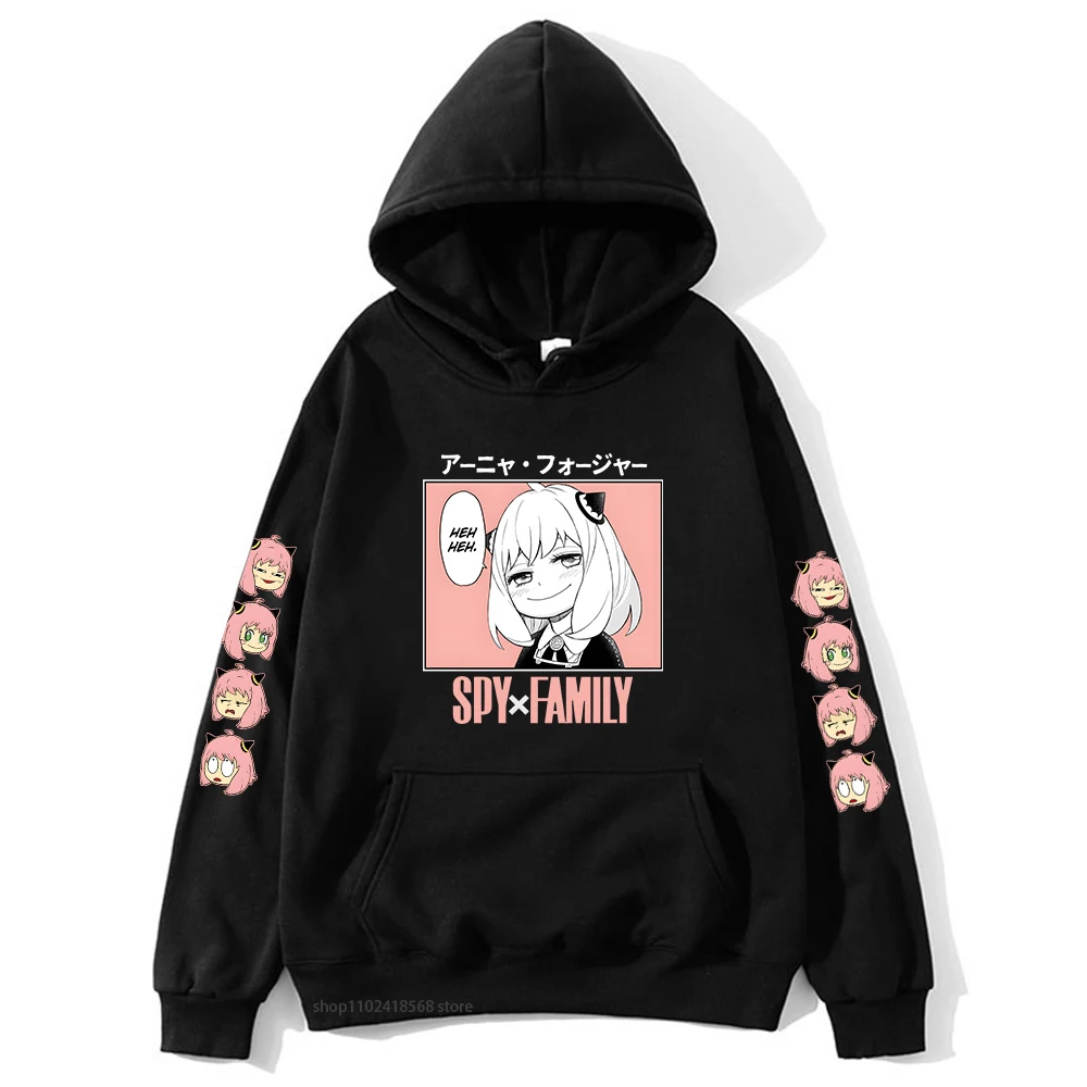 Anime Spy X Family Hoodies Kawaii Cartoon Anya Sweatshirt Mens/Women Tops Harajuku Plus Fashion Streetwear Unisex Couple Hoodie
Anime Spy X Family Hoodies Kawaii Cartoon Anya Sweatshirt Mens/Women Tops Harajuku Plus Fashion Streetwear Unisex Couple Hoodie