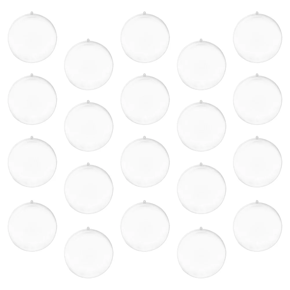 20 Pcs Wedding Decor Pendant Ornament Christmas Ornaments 10cm Transparent Ball Tree Decoration
20 Pcs Wedding Decor Pendant Ornament Christmas Ornaments 10cm Transparent Ball Tree Decoration