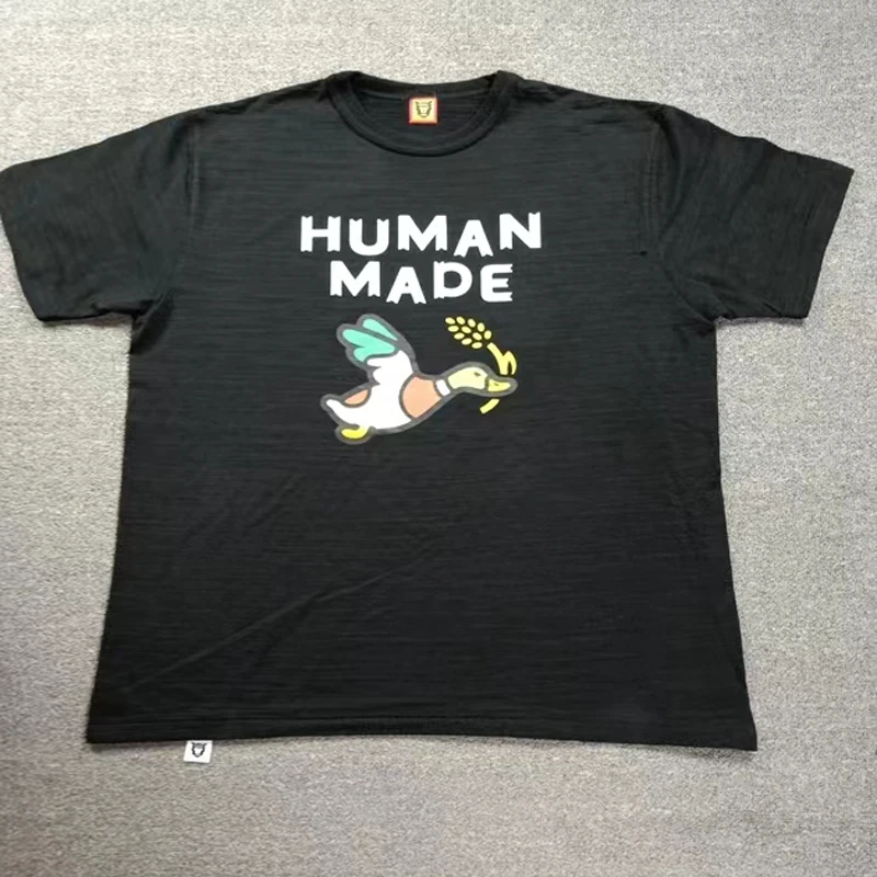 2022 bamboo Slub cotton Human Made T-shirt High Quality Original Label Letters Birds Rice Print Men's Women's Top Tee
2022 bamboo Slub cotton Human Made T-shirt High Quality Original Label Letters Birds Rice Print Men's Women's Top Tee