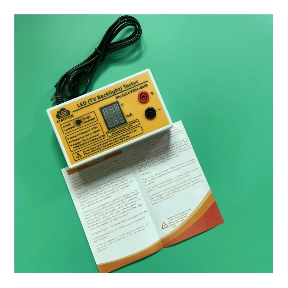 Инструмент для тестирования подсветки телевизора, 0-320 в
Инструмент для тестирования подсветки телевизора, 0-320 в