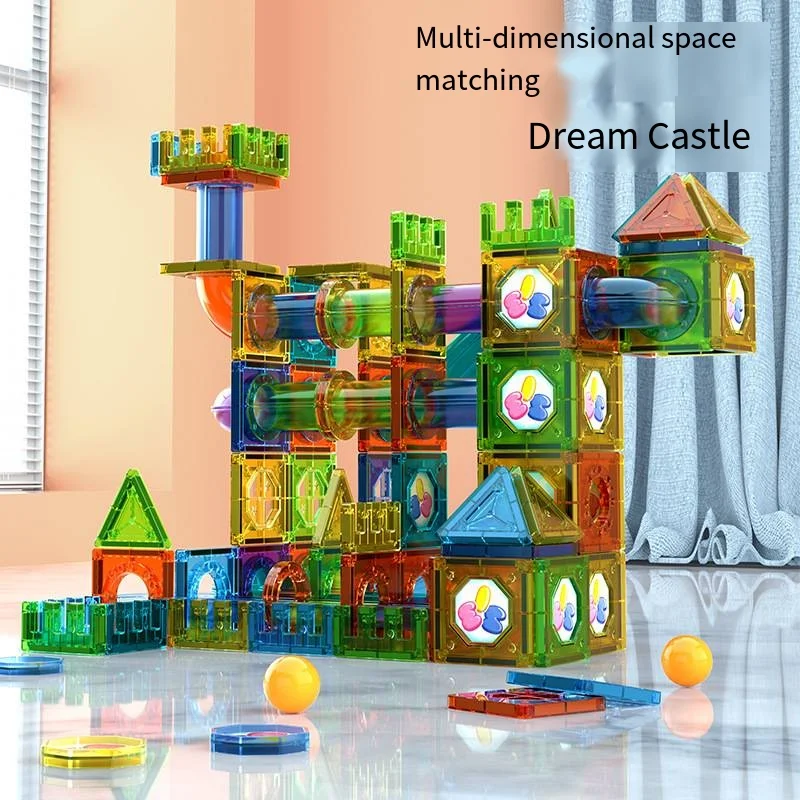 Magnetic Sheet Building Block Designer Magnet Maze Race Run Ball Marble Track Funnel Slide Brick Education DIY Toys for Children
Magnetic Sheet Building Block Designer Magnet Maze Race Run Ball Marble Track Funnel Slide Brick Education DIY Toys for Children
