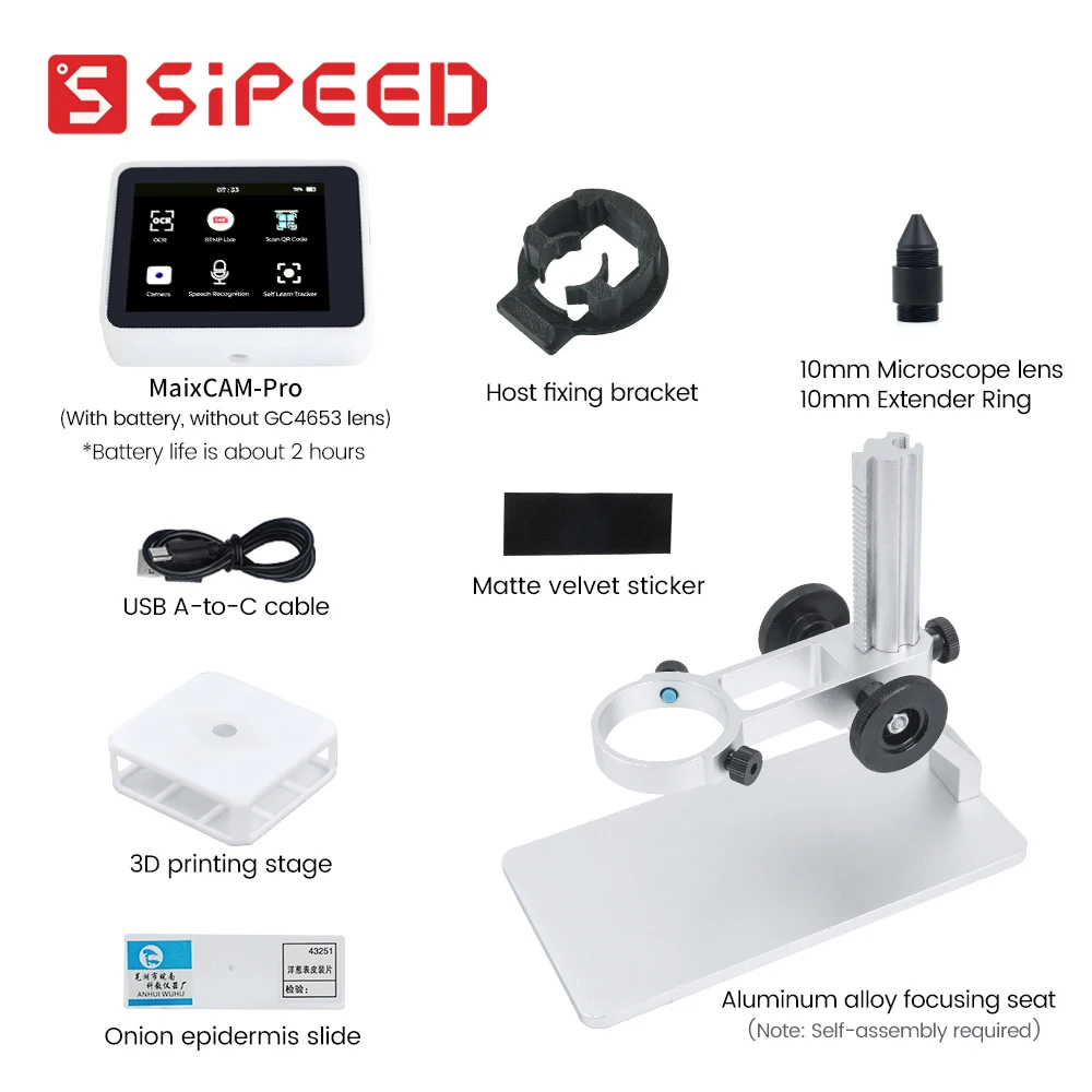 MaixPy MaixCAM цифровой микроскоп 
MaixPy MaixCAM цифровой микроскоп