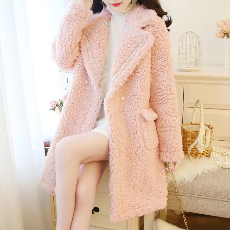 2022 New Women Winter Jacket Coat Women Warm Outerwear Casual Thick Faux Fur Coat Solid Soft Cardigan Coats Overcoat F18
2022 New Women Winter Jacket Coat Women Warm Outerwear Casual Thick Faux Fur Coat Solid Soft Cardigan Coats Overcoat F18