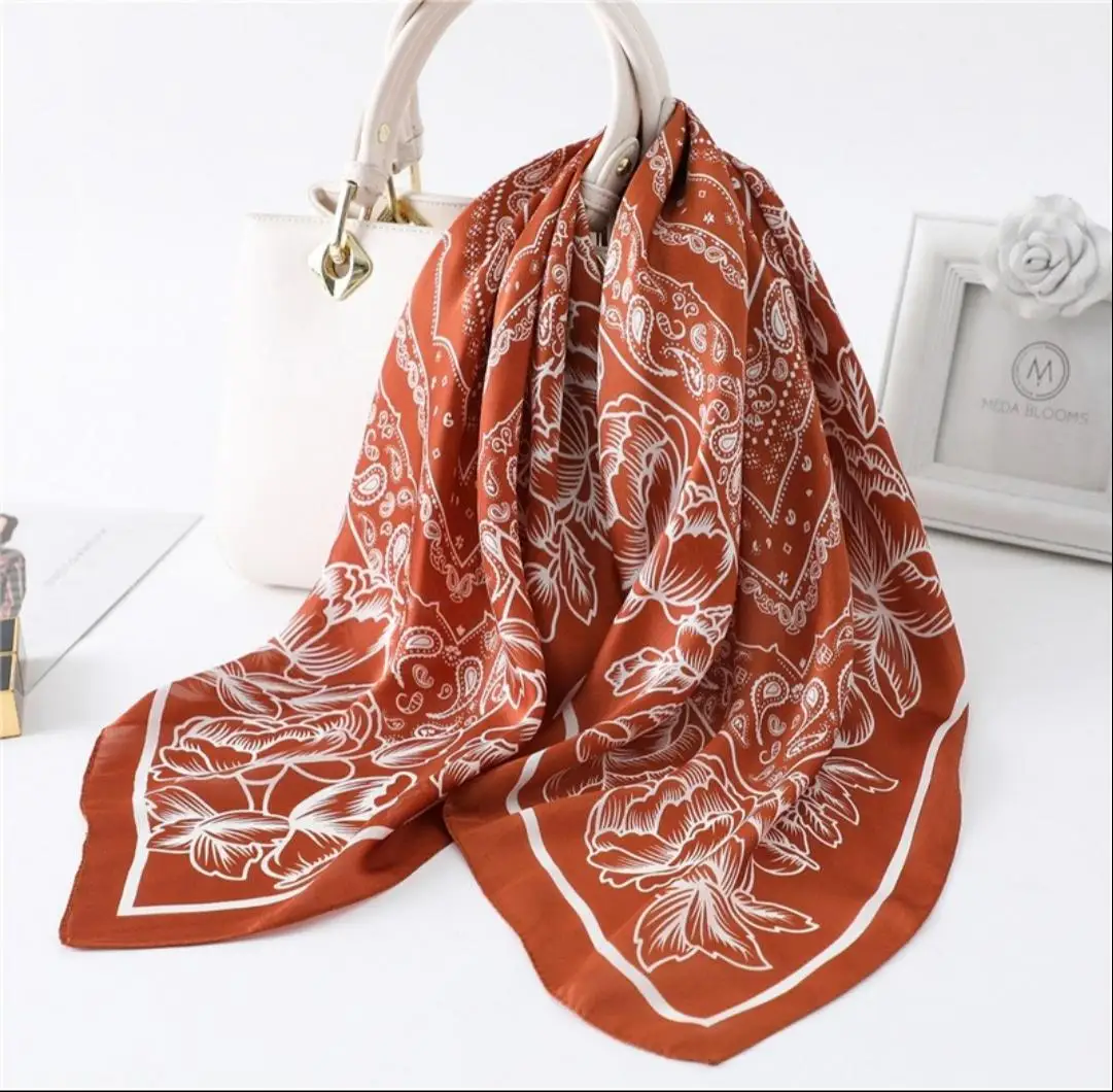 Paisley Print Silk 70cm Square Scarf Elegant Satin Neck Tie Female Hair Band Foulard Bandana Hijab Spring Kerchief Echarpe
Paisley Print Silk 70cm Square Scarf Elegant Satin Neck Tie Female Hair Band Foulard Bandana Hijab Spring Kerchief Echarpe