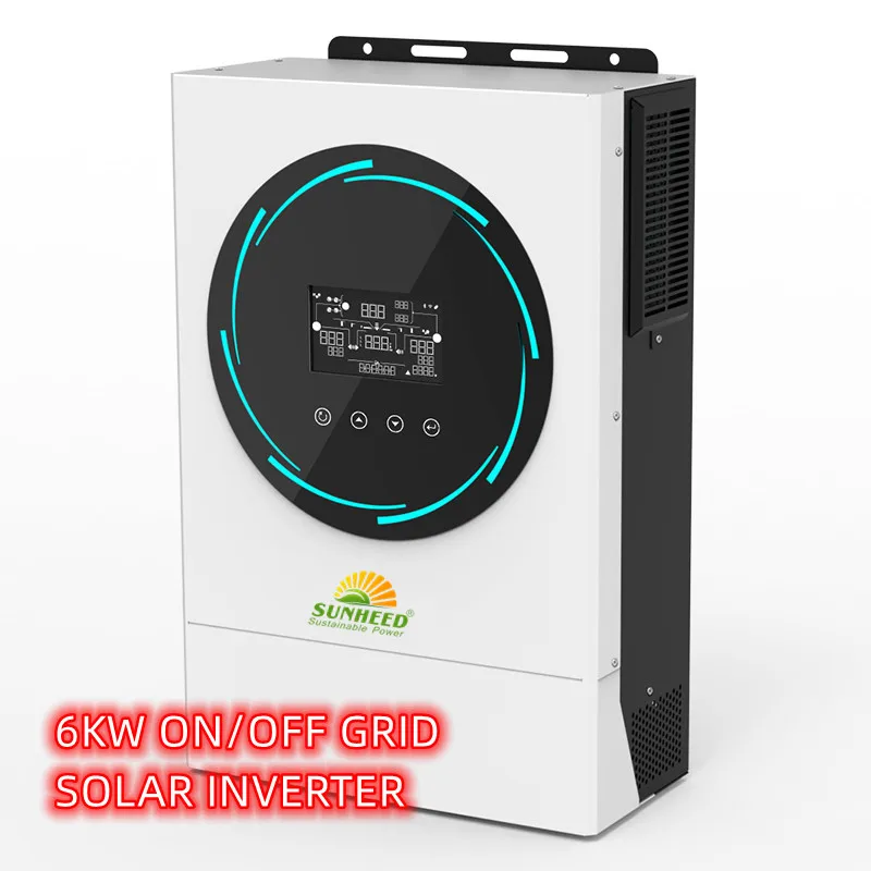 6KW Hybrid Solar Inverter Off grid 5KW 7KW 8KW 10KW MPPT Pure Sine Wave Inverter 110V 220V 380V for solar home system
6KW Hybrid Solar Inverter Off grid 5KW 7KW 8KW 10KW MPPT Pure Sine Wave Inverter 110V 220V 380V for solar home system