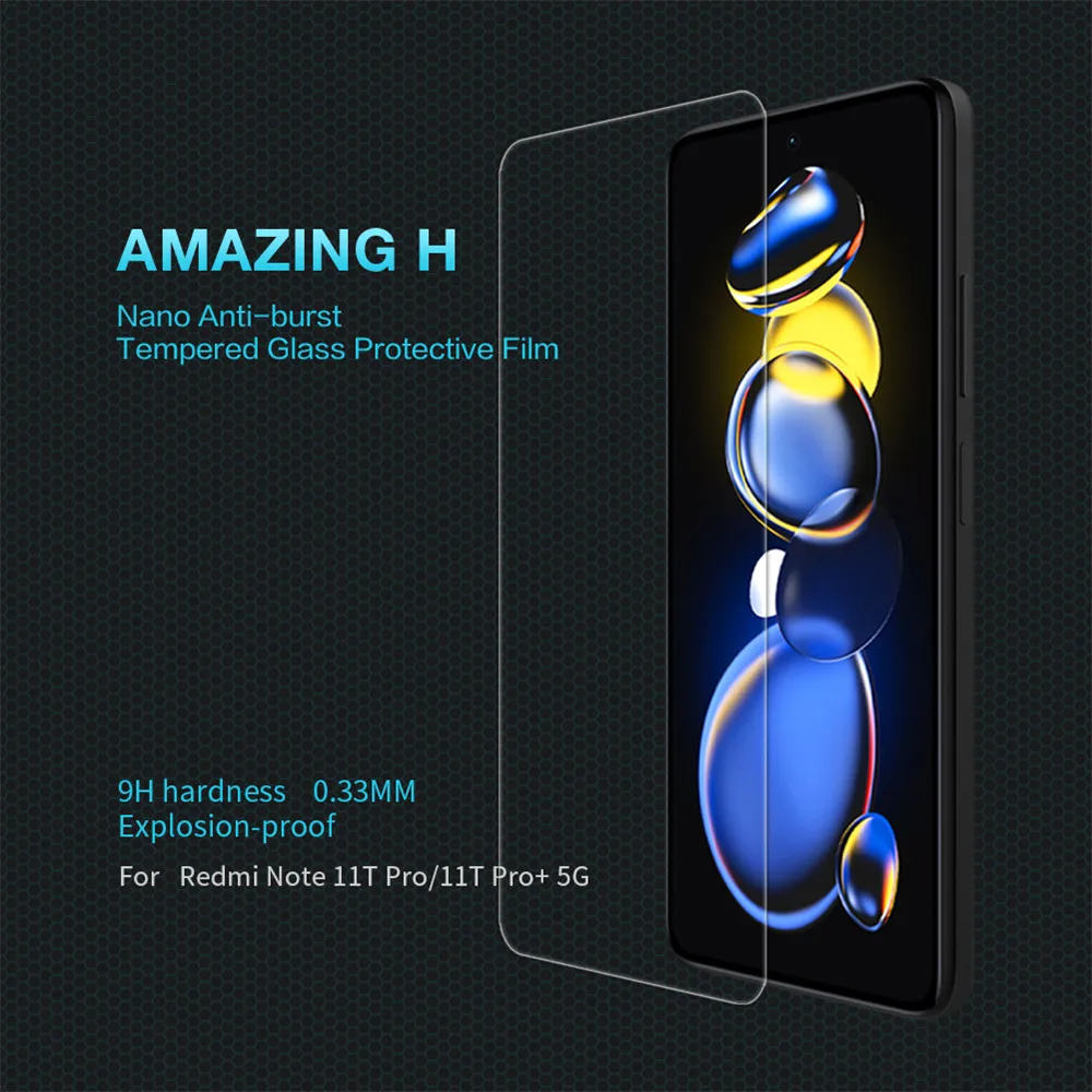 Закаленное стекло NILLKIN H для Xiaomi POCO X4 GT 5G/Redmi K50i 5G/Redmi Note 11T Pro + 5G защита экрана
Закаленное стекло NILLKIN H для Xiaomi POCO X4 GT 5G/Redmi K50i 5G/Redmi Note 11T Pro + 5G защита экрана