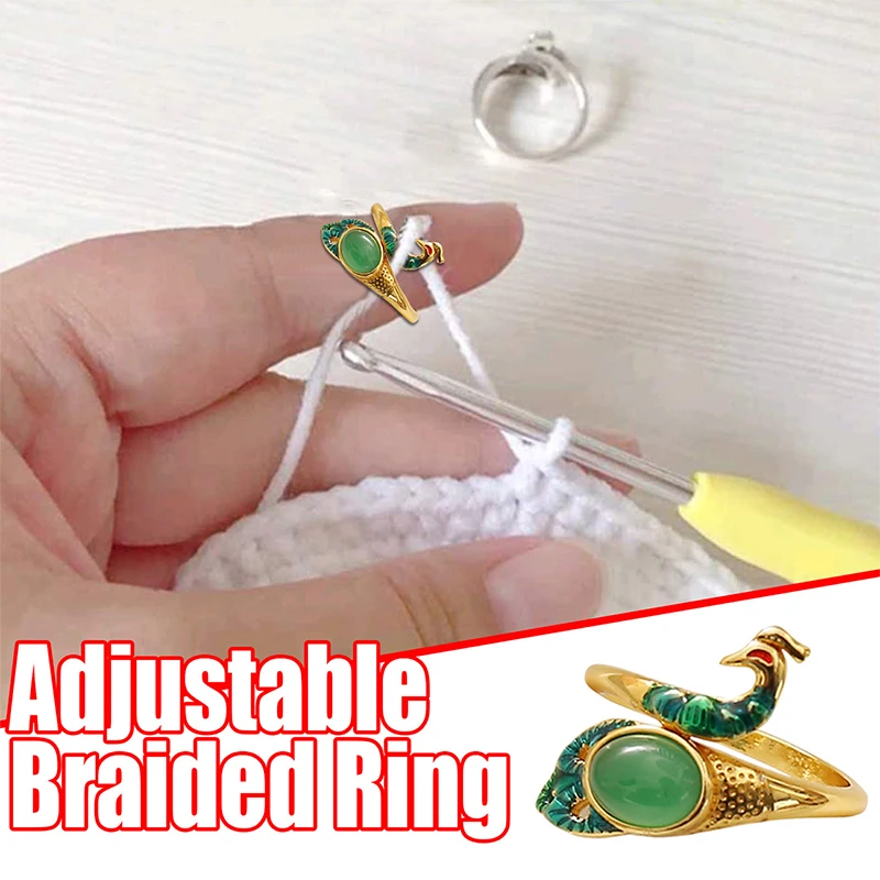 1 шт., кольцо для вязания крючком
1 шт., кольцо для вязания крючком