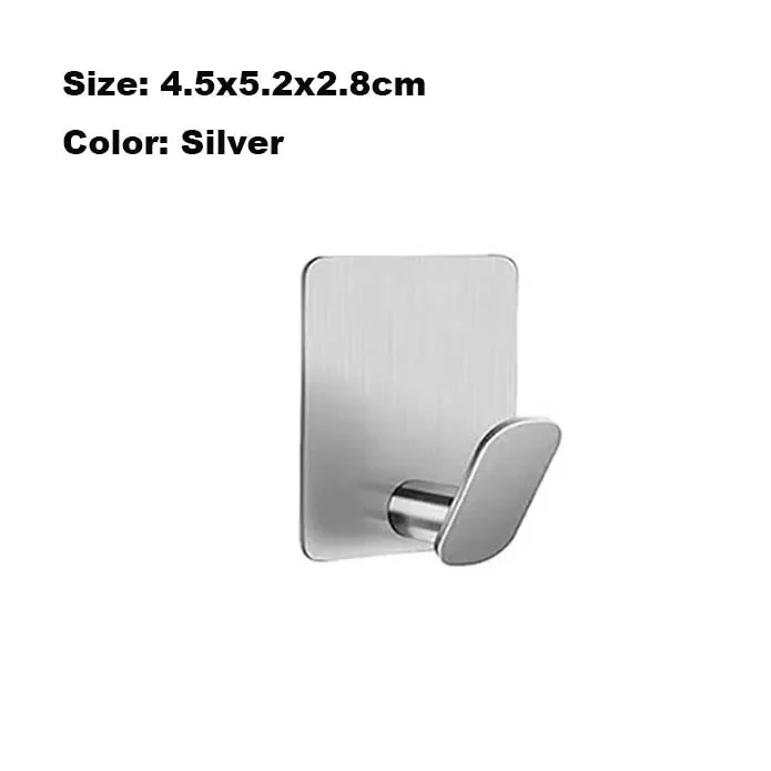 Настенные крючки из нержавеющей стали 4/2/1 шт.
Настенные крючки из нержавеющей стали 4/2/1 шт.