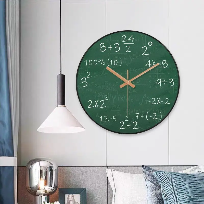 Modern Minimalist Clock Creative Personality Blackboard Mathematical Minimalist Style Clock
Modern Minimalist Clock Creative Personality Blackboard Mathematical Minimalist Style Clock