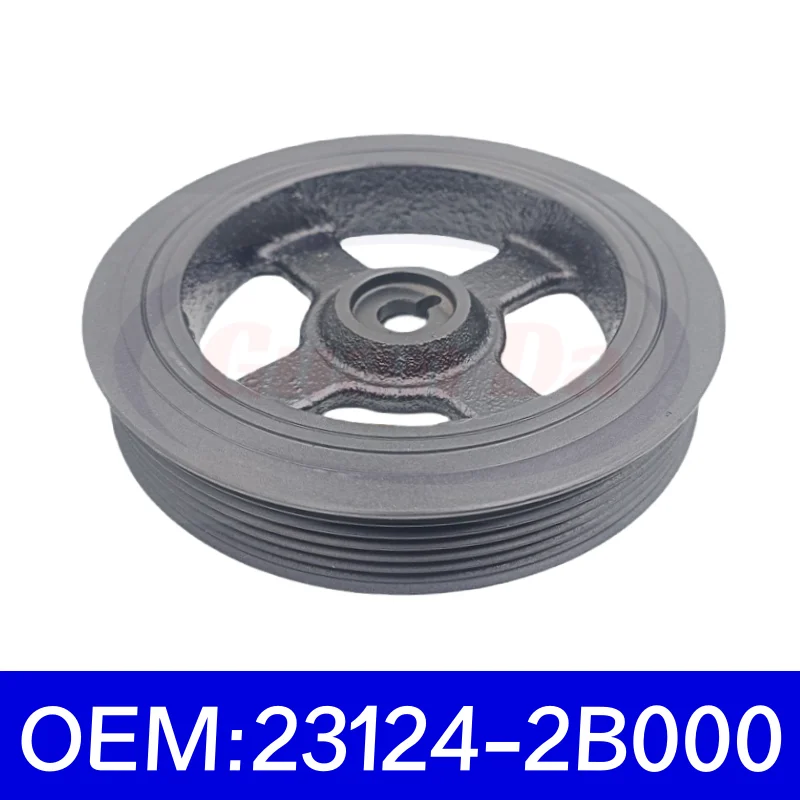 23124-2B00 0 автомобильный амортизатор Pulley шкив коленчатого вала для Hyundai Киа Форте