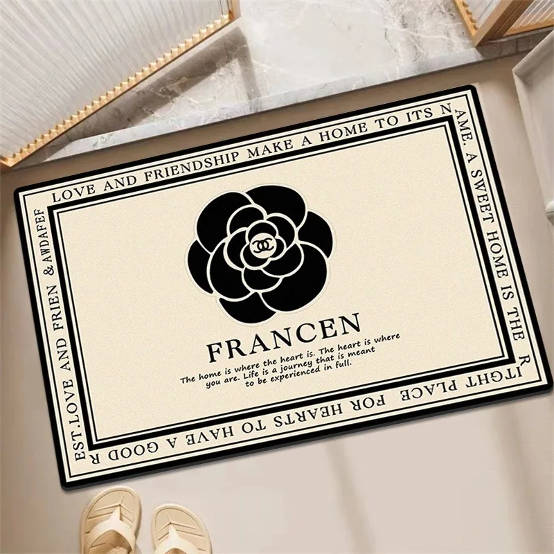 Small Fragrance Fengshui Crystal Velvet Floor Mat Household Toilet Bathroom Non-slip Mat Bathroom Doorway Absorbent Mat
Small Fragrance Fengshui Crystal Velvet Floor Mat Household Toilet Bathroom Non-slip Mat Bathroom Doorway Absorbent Mat