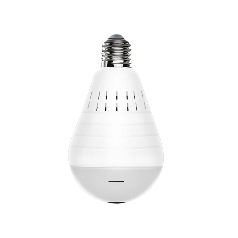 E27 WiFi IP Bulb Surveillance Camera Night Vision Full Color 360° VR Panoramic Indoor Security Monitor Mini Camera
E27 WiFi IP Bulb Surveillance Camera Night Vision Full Color 360° VR Panoramic Indoor Security Monitor Mini Camera