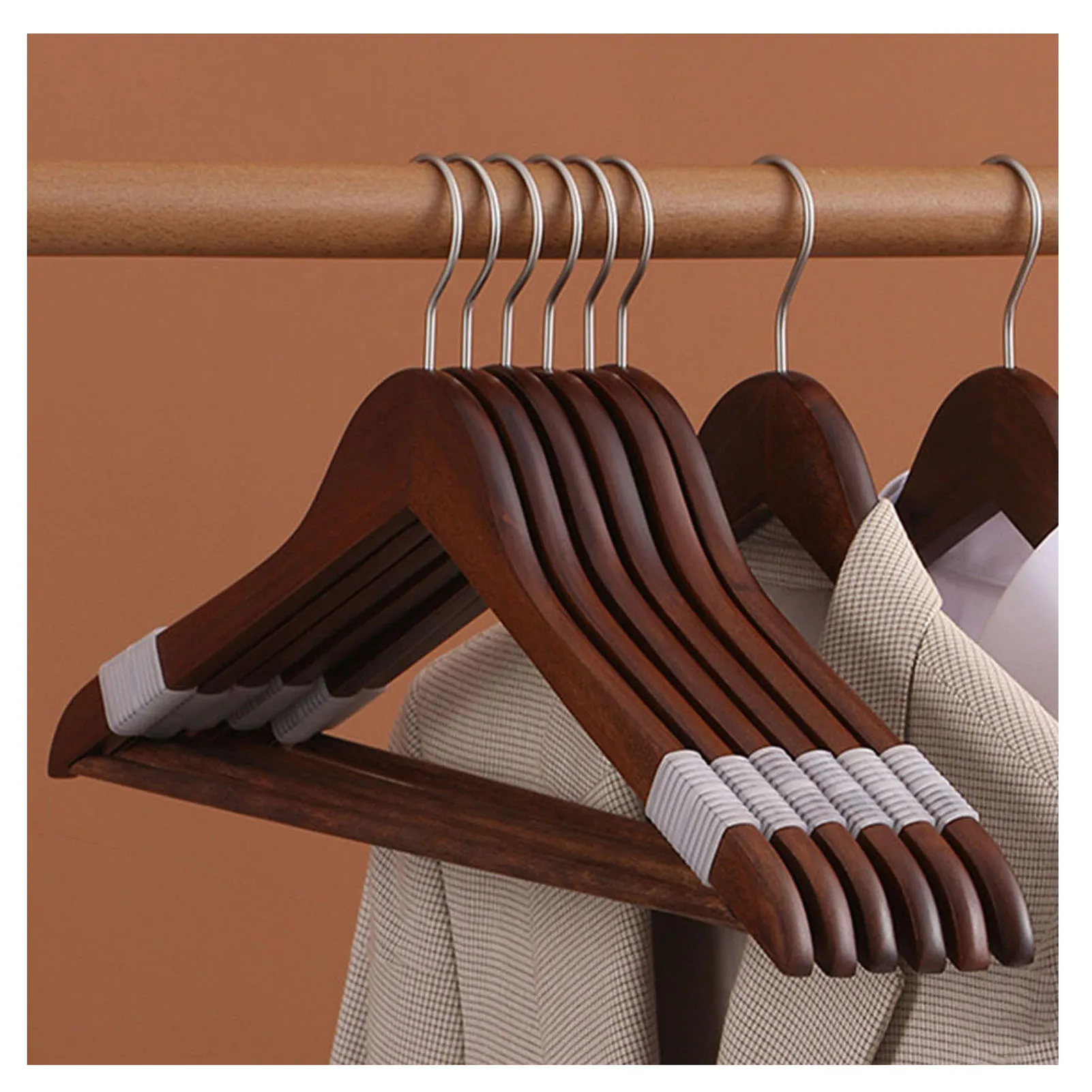 5 шт., деревянные вешалки для одежды
5 шт., деревянные вешалки для одежды