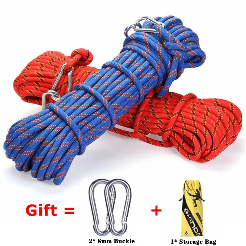 10M-30M Climbing Rope Outdoor Survival Kit Paracord Wear-resistant Mountaineering Safety Rope for Camping Hiking Climbing Gear
10M-30M Climbing Rope Outdoor Survival Kit Paracord Wear-resistant Mountaineering Safety Rope for Camping Hiking Climbing Gear