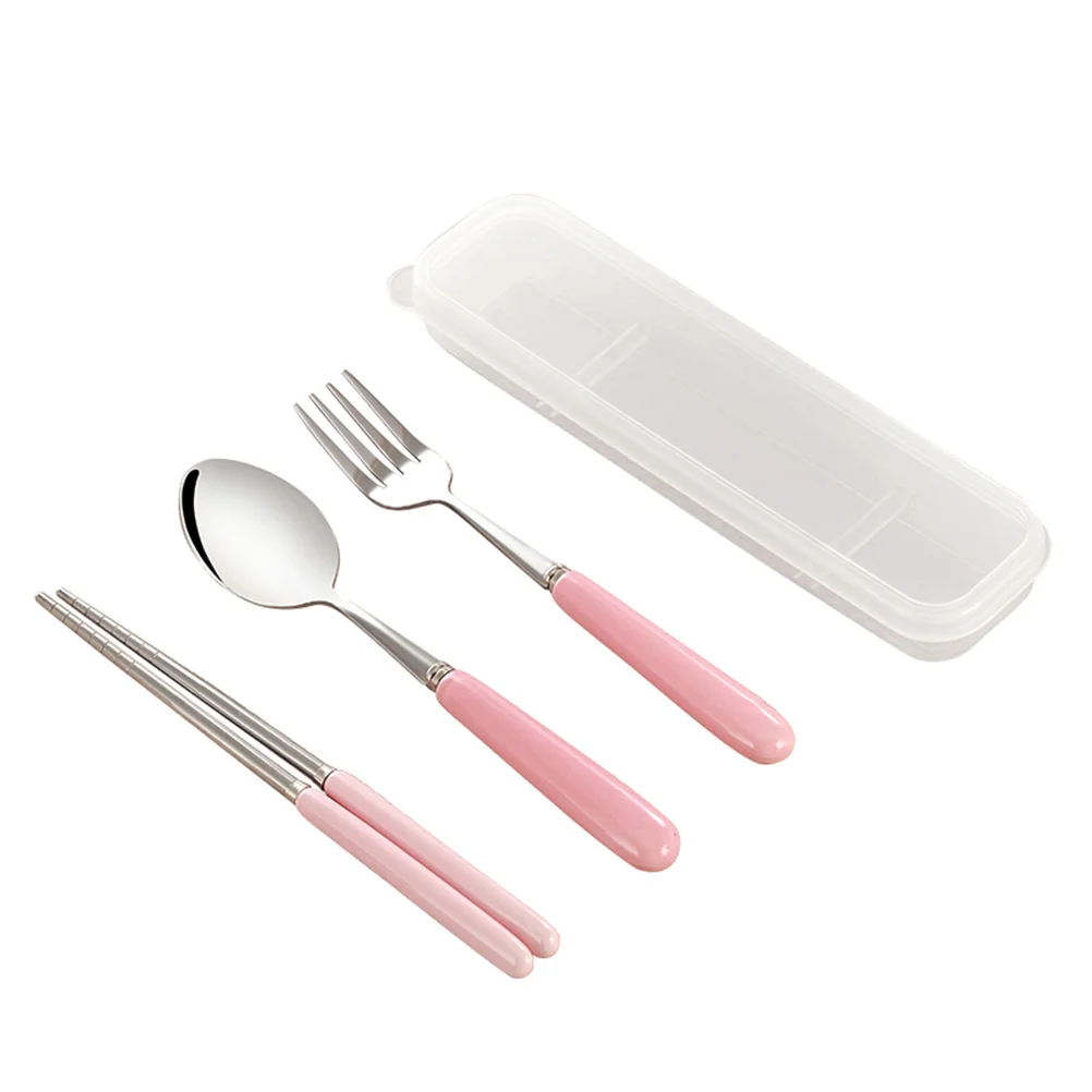 Ceramic Dishes Stainless Steel Cutlery Camping Tableware Chopsticks Spoons Fork Travel Flatware Set Student
Ceramic Dishes Stainless Steel Cutlery Camping Tableware Chopsticks Spoons Fork Travel Flatware Set Student