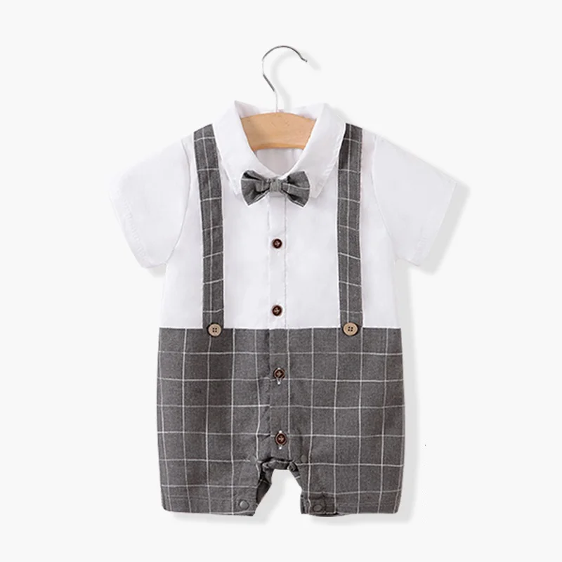 Newborn Boys Gentleman Clothes Outfit Suit Set Baby Tie Bow Romper Infant Kid Clothing Suit Formal Wedding Birthday 3-18 Months
Newborn Boys Gentleman Clothes Outfit Suit Set Baby Tie Bow Romper Infant Kid Clothing Suit Formal Wedding Birthday 3-18 Months