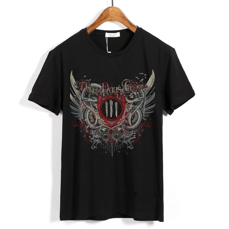 Men T Shirt Fashion Three Days Grace Punk Rock Summer Dress Printed Tops T-Shirt Women
Men T Shirt Fashion Three Days Grace Punk Rock Summer Dress Printed Tops T-Shirt Women