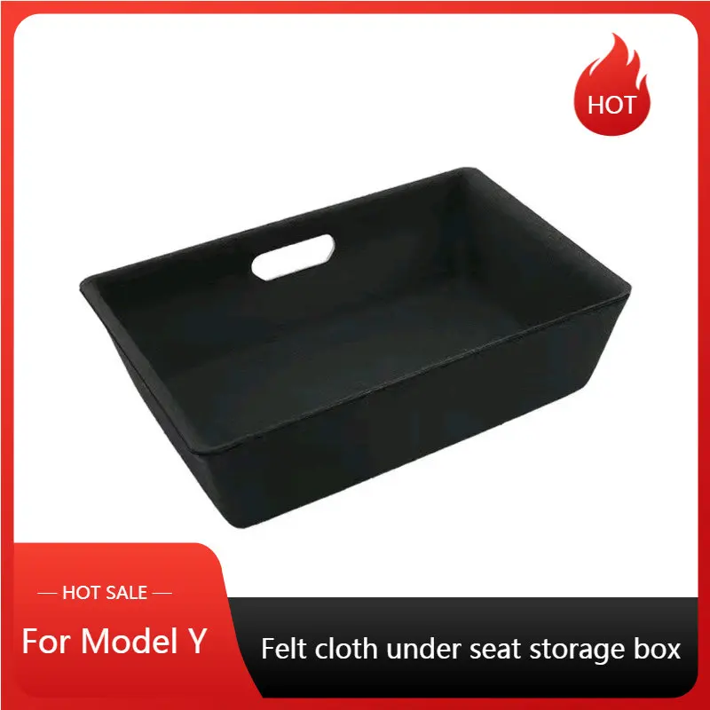 For Tesla Model Y 2021 Under Seat Storage Box High Capacity Organizer Case Felt Cloth Drawer Holder Auto Interior Accessories
For Tesla Model Y 2021 Under Seat Storage Box High Capacity Organizer Case Felt Cloth Drawer Holder Auto Interior Accessories