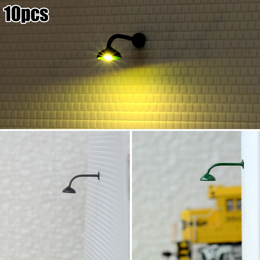 HO Gauge LED Wall Lamp Model Street Lamp Railway Lamp Post Scenes Garden Decorations Garden Lamp Parts
HO Gauge LED Wall Lamp Model Street Lamp Railway Lamp Post Scenes Garden Decorations Garden Lamp Parts