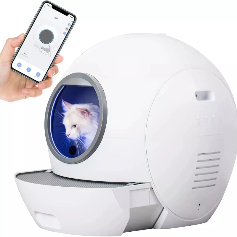 Automatic Cat Toilet Self Cleaning Cats Sandbox Smart Litter Box Closed Tray Toilet Rotary Training Detachable Bedpan
Automatic Cat Toilet Self Cleaning Cats Sandbox Smart Litter Box Closed Tray Toilet Rotary Training Detachable Bedpan