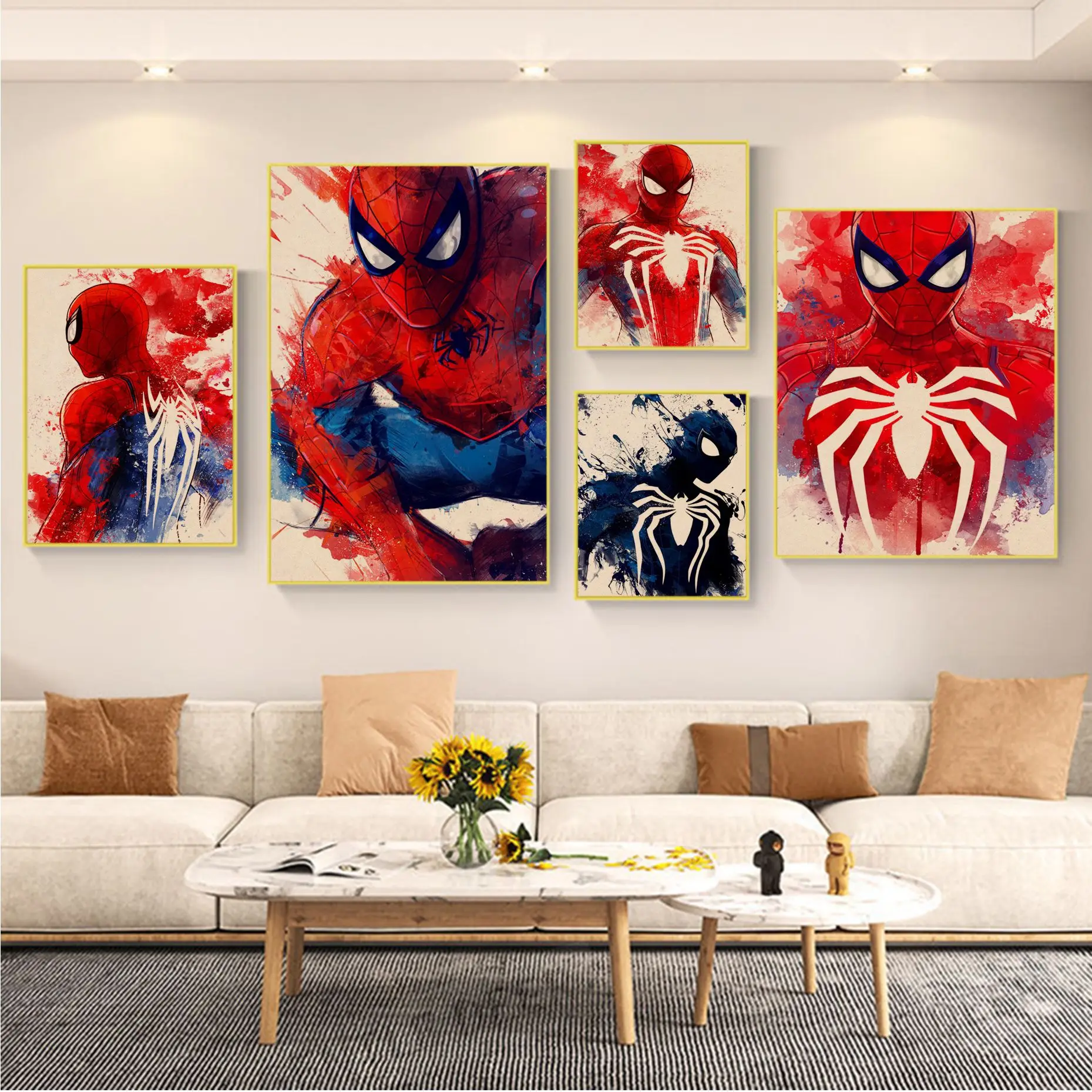Disney Watercolor Spiderman Graffiti Art Good Quality Prints and Posters Wall Art Retro Posters for Home Room Wall Decor
Disney Watercolor Spiderman Graffiti Art Good Quality Prints and Posters Wall Art Retro Posters for Home Room Wall Decor