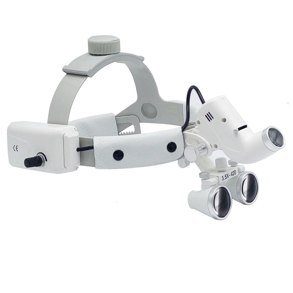 2.5x/3.5x Wireless Magnification Binocular Dental loupe Surgical Loupes With LED Headlight
2.5x/3.5x Wireless Magnification Binocular Dental loupe Surgical Loupes With LED Headlight