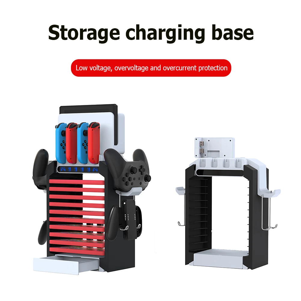 Держатель-подставка для контроллера Nintendo Switch на органических светодиодах
Держатель-подставка для контроллера Nintendo Switch на органических светодиодах