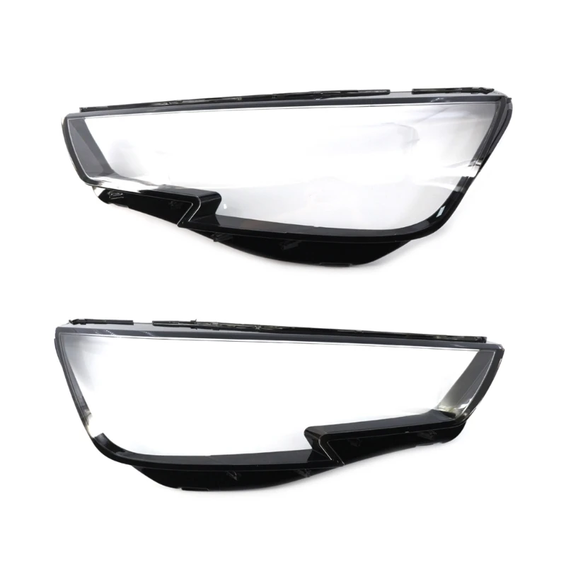 

D7WD Left Right Auto Front Headlight Headlamp Lens Glass Lampshade Cover For A4 B9 2015-2019 8W0941043 8W0941044 Replacement