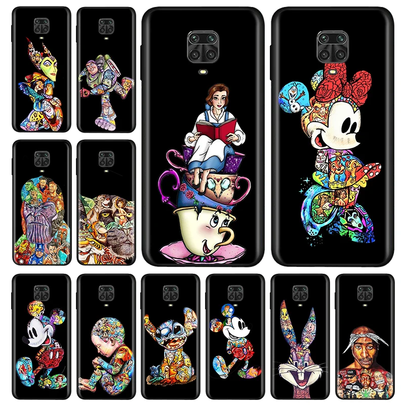 Shockproof Cover Mickey Tattoo Cartoon Disney For Redmi Note 5 6 7 8T 8 9T 9S 9 10 10S 11 Prime Pro Max Black Phone Case
Shockproof Cover Mickey Tattoo Cartoon Disney For Redmi Note 5 6 7 8T 8 9T 9S 9 10 10S 11 Prime Pro Max Black Phone Case