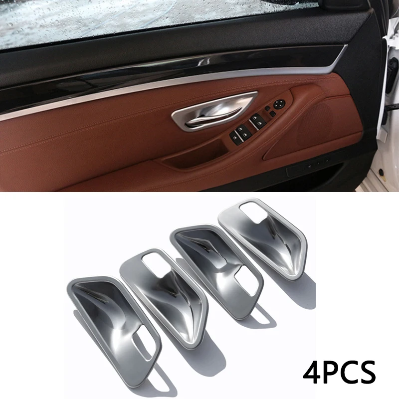 4PCS ABS Chrome For BMW 5 Series F10 F18 2011-2017 Car Interior Door Handle Bowl Cover Trim Car Accessories Interior
4PCS ABS Chrome For BMW 5 Series F10 F18 2011-2017 Car Interior Door Handle Bowl Cover Trim Car Accessories Interior