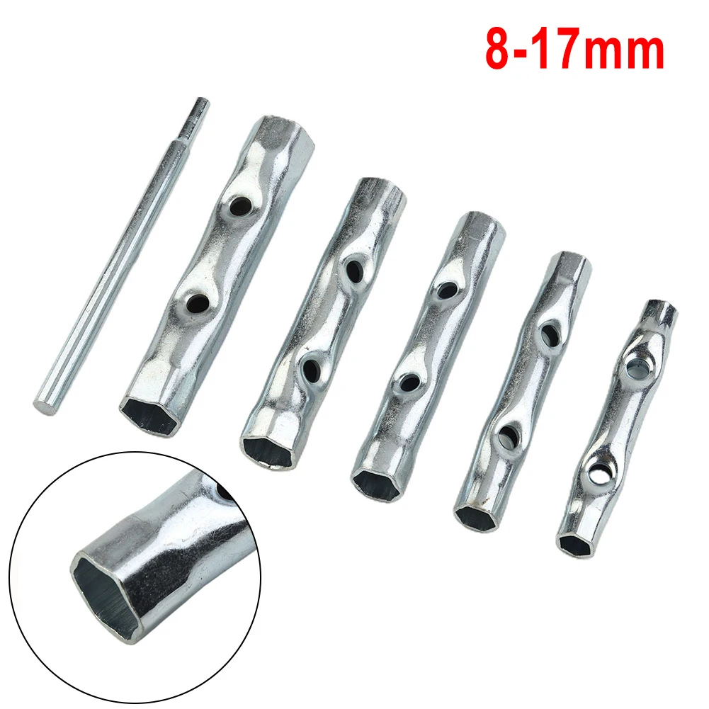 New Box Wrench Box Wrench Set Wrench Set 6PCS 8-17mm High Quality Tube Bar Tube Hollow Socket Tubular Universal
New Box Wrench Box Wrench Set Wrench Set 6PCS 8-17mm High Quality Tube Bar Tube Hollow Socket Tubular Universal