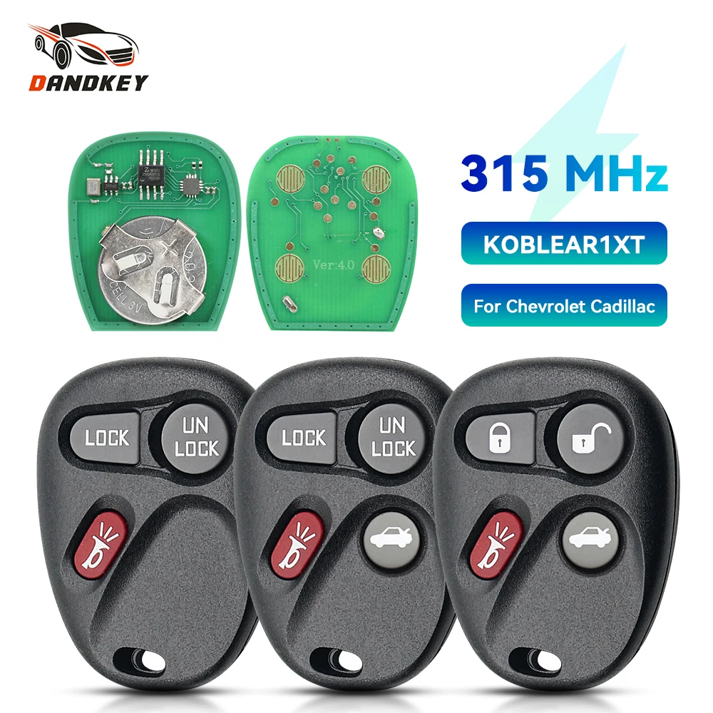 Dandkey для Chevrolet Silverado Suburban S10 Tahoe Fit GMC Yukon Sierra KOBLEAR1XT без ключа 315 МГц 3 4 кнопки 
Dandkey для Chevrolet Silverado Suburban S10 Tahoe Fit GMC Yukon Sierra KOBLEAR1XT без ключа 315 МГц 3 4 кнопки