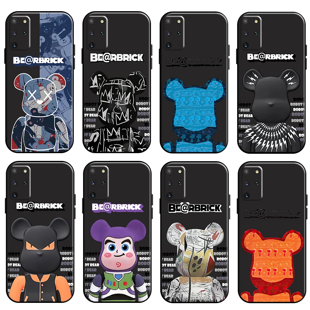 Luxury Fashion Cute Bear Phone Case For Samsung Galaxy S21 S20 Plus Ultra FE 5G Soft Carcasa Silicone Cover TPU Back 
Luxury Fashion Cute Bear Phone Case For Samsung Galaxy S21 S20 Plus Ultra FE 5G Soft Carcasa Silicone Cover TPU Back