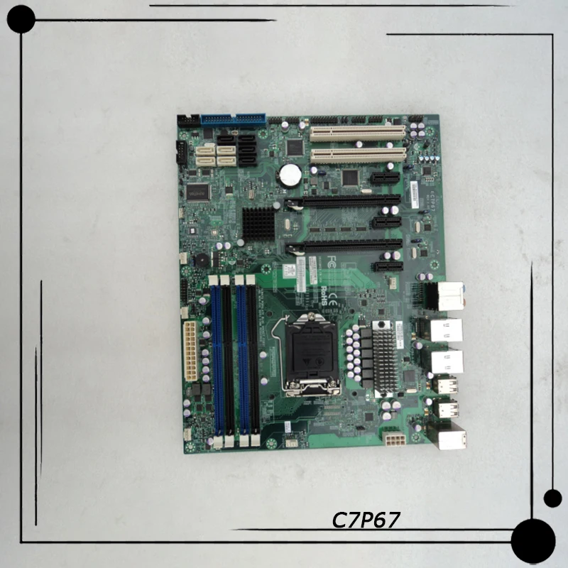 C7P67 For Supermicro LGA1155 P67 Chipset Single-way Server Workstation Motherboard High Quality Fully Tested Fast Ship 
C7P67 For Supermicro LGA1155 P67 Chipset Single-way Server Workstation Motherboard High Quality Fully Tested Fast Ship