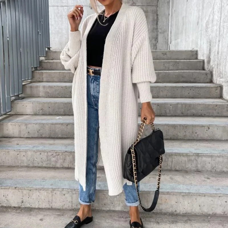 Women Casual Knitted Sweater Coats Autumn Elegant Lace-up Loose Long Outerwears Winter Fashion Long Sleeve Solid Jumper Jackets
Women Casual Knitted Sweater Coats Autumn Elegant Lace-up Loose Long Outerwears Winter Fashion Long Sleeve Solid Jumper Jackets