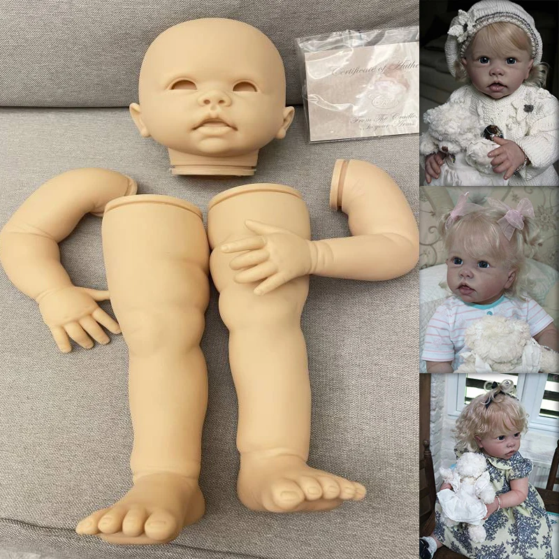 27inch Blank Kit Reborn Doll Bebe Tippi by Linda Murray Soft Touch Lifelike Unpainted Kits With Cloth Body With COA
27inch Blank Kit Reborn Doll Bebe Tippi by Linda Murray Soft Touch Lifelike Unpainted Kits With Cloth Body With COA
