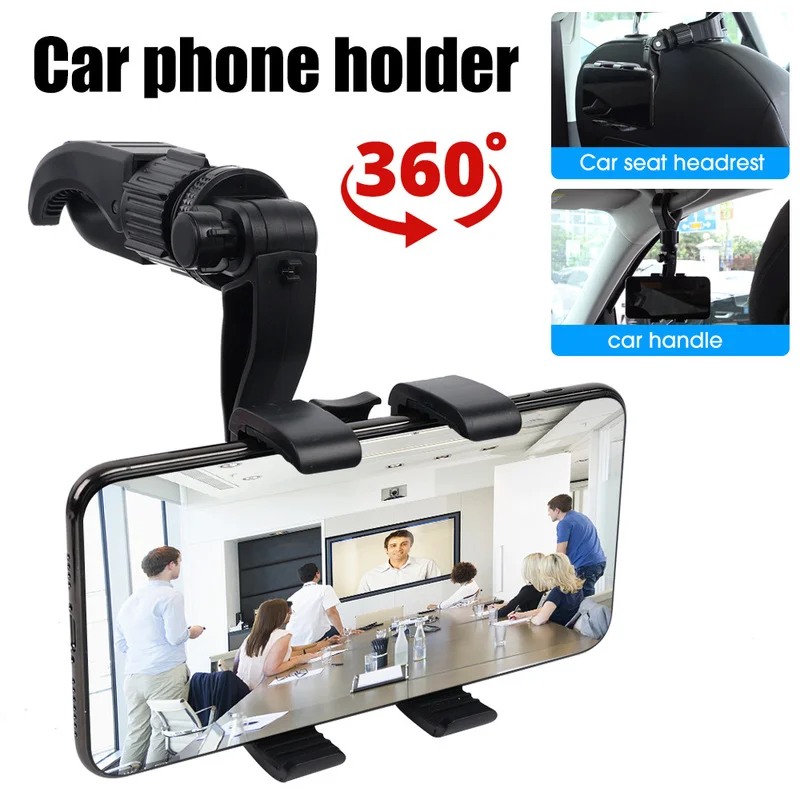 Car Mobile Phone Holder Multi-Function 360-Degree Rotatable Cars Rearview Mirror Seat Clip Bracket Auto Mobile Phone Holder
Car Mobile Phone Holder Multi-Function 360-Degree Rotatable Cars Rearview Mirror Seat Clip Bracket Auto Mobile Phone Holder