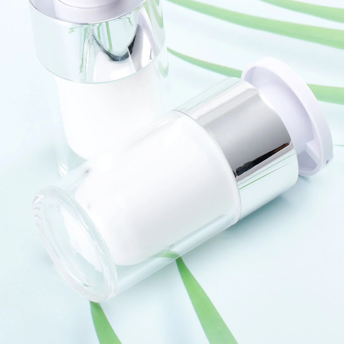Airless Bottle Pump Travel Refillable Empty Container Jar Lotion Containers Makeup Acrylic Dispenser Vacuum Bottles Cream Jars
Airless Bottle Pump Travel Refillable Empty Container Jar Lotion Containers Makeup Acrylic Dispenser Vacuum Bottles Cream Jars
