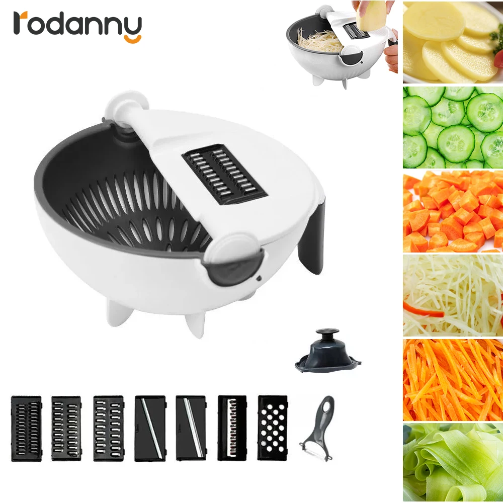 Rodanny Multifunctional Vegetable Cutter Fruit Slicer Grater Shredders Drain Basket Slicers 9 In 1 Gadgets Kitchen Accessories
Rodanny Multifunctional Vegetable Cutter Fruit Slicer Grater Shredders Drain Basket Slicers 9 In 1 Gadgets Kitchen Accessories