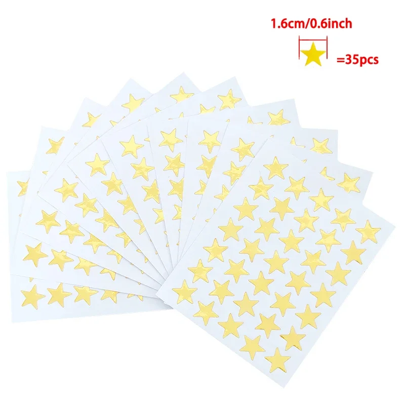 Детские наклейки с золотыми звездами 10 шт
Детские наклейки с золотыми звездами 10 шт