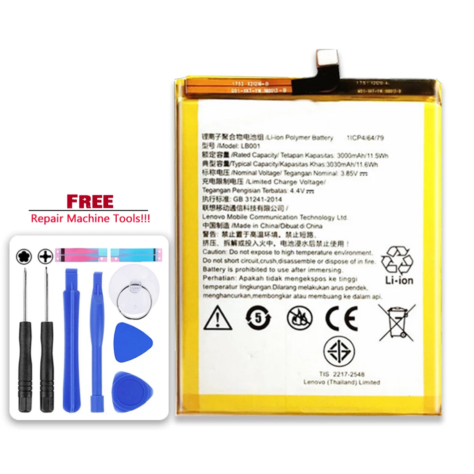 Original Kikiss LB001 3000mAh Battery For Lenovo K320T K 320T Bateria Batteries
Original Kikiss LB001 3000mAh Battery For Lenovo K320T K 320T Bateria Batteries