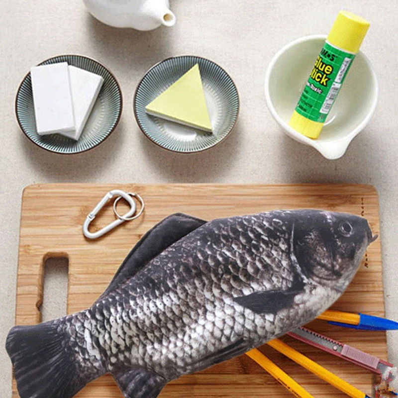 Creative Fish Pencil Box Large Capacity Upgrades Pen Case School Gift Pen Bag
Creative Fish Pencil Box Large Capacity Upgrades Pen Case School Gift Pen Bag