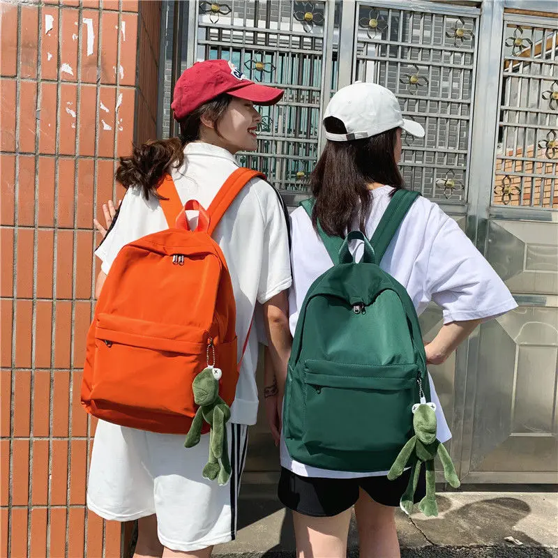 Girls' Schoolbag 2020 New Simple Korean Version High School Student Backpack School Versatile Casual Computer Bag
Girls' Schoolbag 2020 New Simple Korean Version High School Student Backpack School Versatile Casual Computer Bag