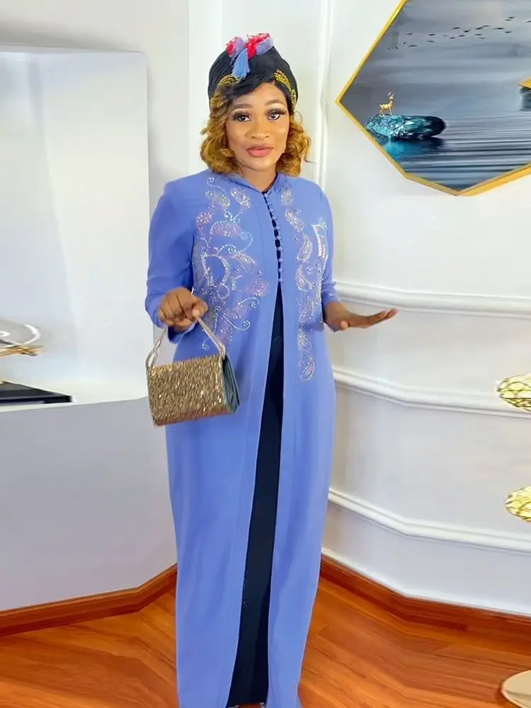 Женское платье в африканском стиле, шифоновый Boubou, Анкара, Дашики, комплект из 2 предметов, наряды, Дубай, кафтан, абайя, женский халат в марок...
Женское платье в африканском стиле, шифоновый Boubou, Анкара, Дашики, комплект из 2 предметов, наряды, Дубай, кафтан, абайя, женский халат в марок...