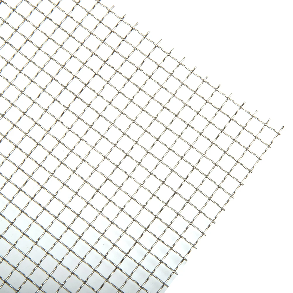 2PCS 4/10/50/100 Mesh Stainless Steel Woven Wire Filtration Filter Screen Sheet Garden Home Improvement Building Hardware
2PCS 4/10/50/100 Mesh Stainless Steel Woven Wire Filtration Filter Screen Sheet Garden Home Improvement Building Hardware