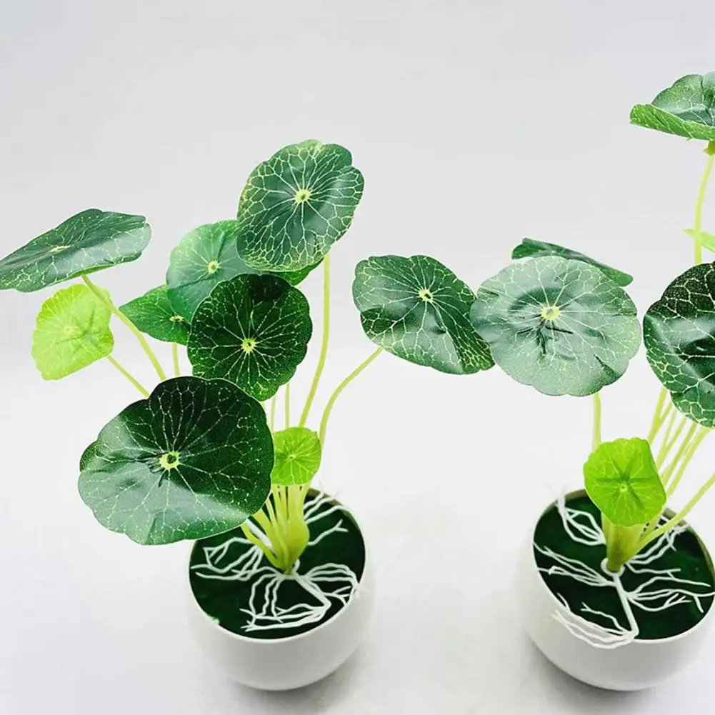 Faux Potted Plants No-Withering UV-resistant Simulated Lotus Leaf Potted Plant Bright-colored False Bonsai Desktop Ornament
Faux Potted Plants No-Withering UV-resistant Simulated Lotus Leaf Potted Plant Bright-colored False Bonsai Desktop Ornament