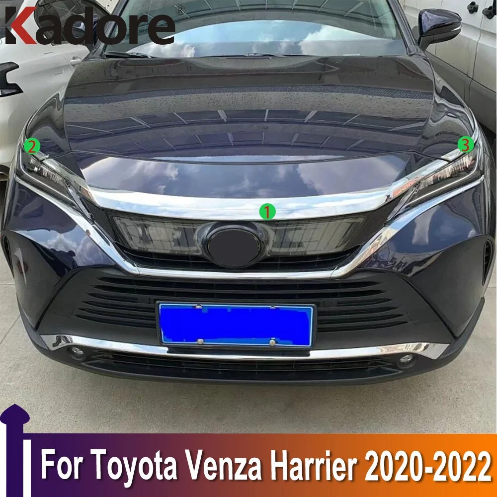 Хромированная внешняя передняя решетка двигателя для Toyota Venza Harrier 2020 2021 2022, верхняя крышка капота, отделка, Стайлинг автомобиля
Хромированная внешняя передняя решетка двигателя для Toyota Venza Harrier 2020 2021 2022, верхняя крышка капота, отделка, Стайлинг автомобиля